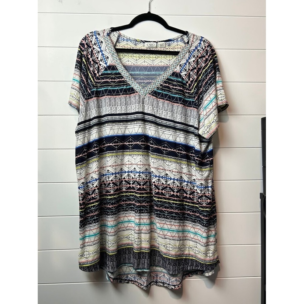 Women's Plus Size Cato Shirt Sz 22/24W    V Neck